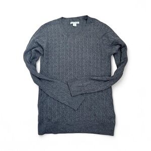 Amazon Essentials Pullover Sweater Womens Size M Chunky Knit Cable Knit Cozy